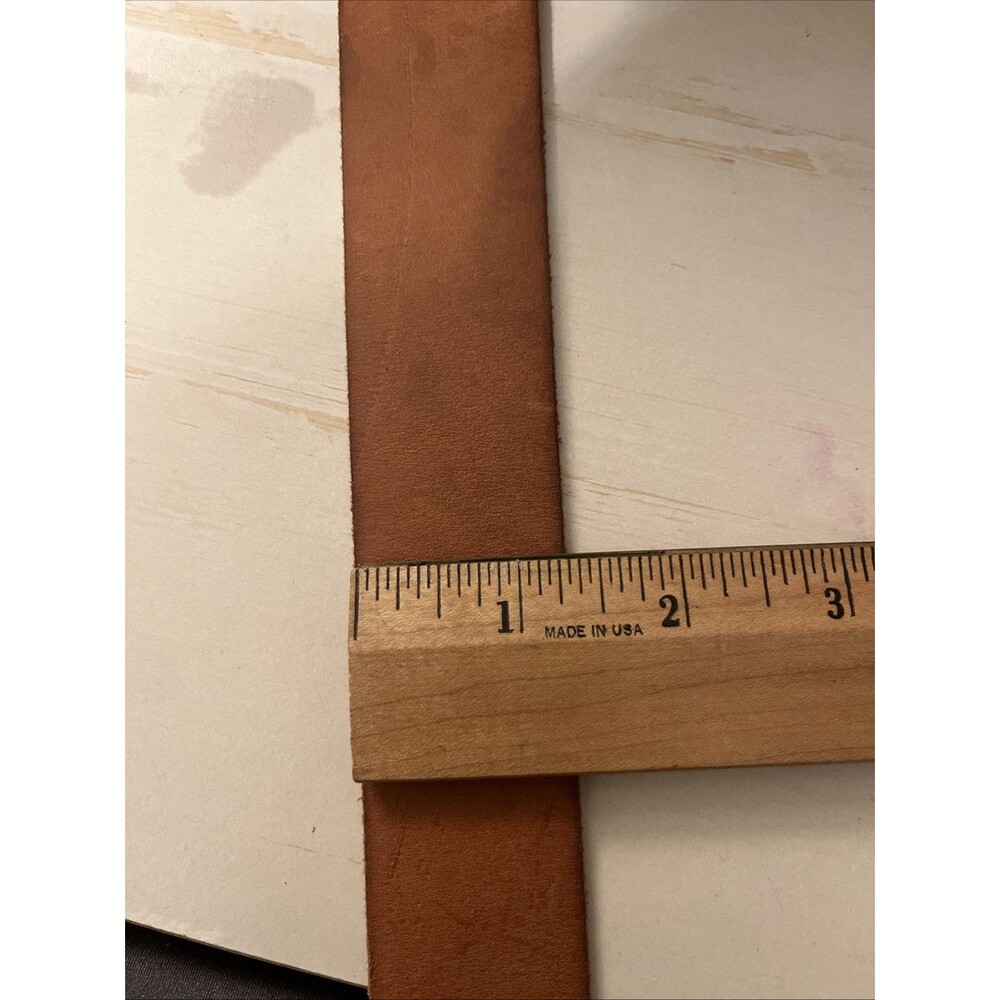 GAP Leather Brown Tan Womens Belt Sz XS - Picture 10 of 10